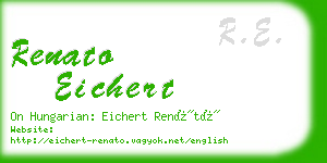 renato eichert business card